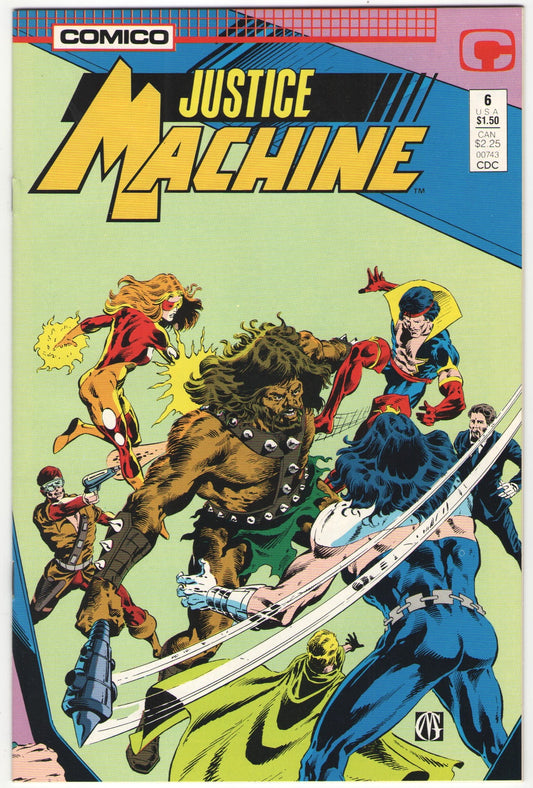 Justice Machine #6 (1987)