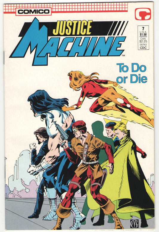 Justice Machine #7 (1987)
