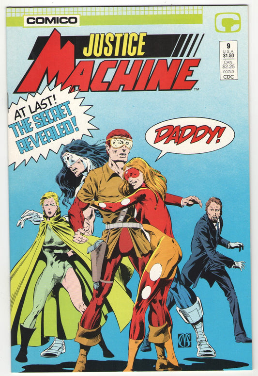 Justice Machine #9 (1987)