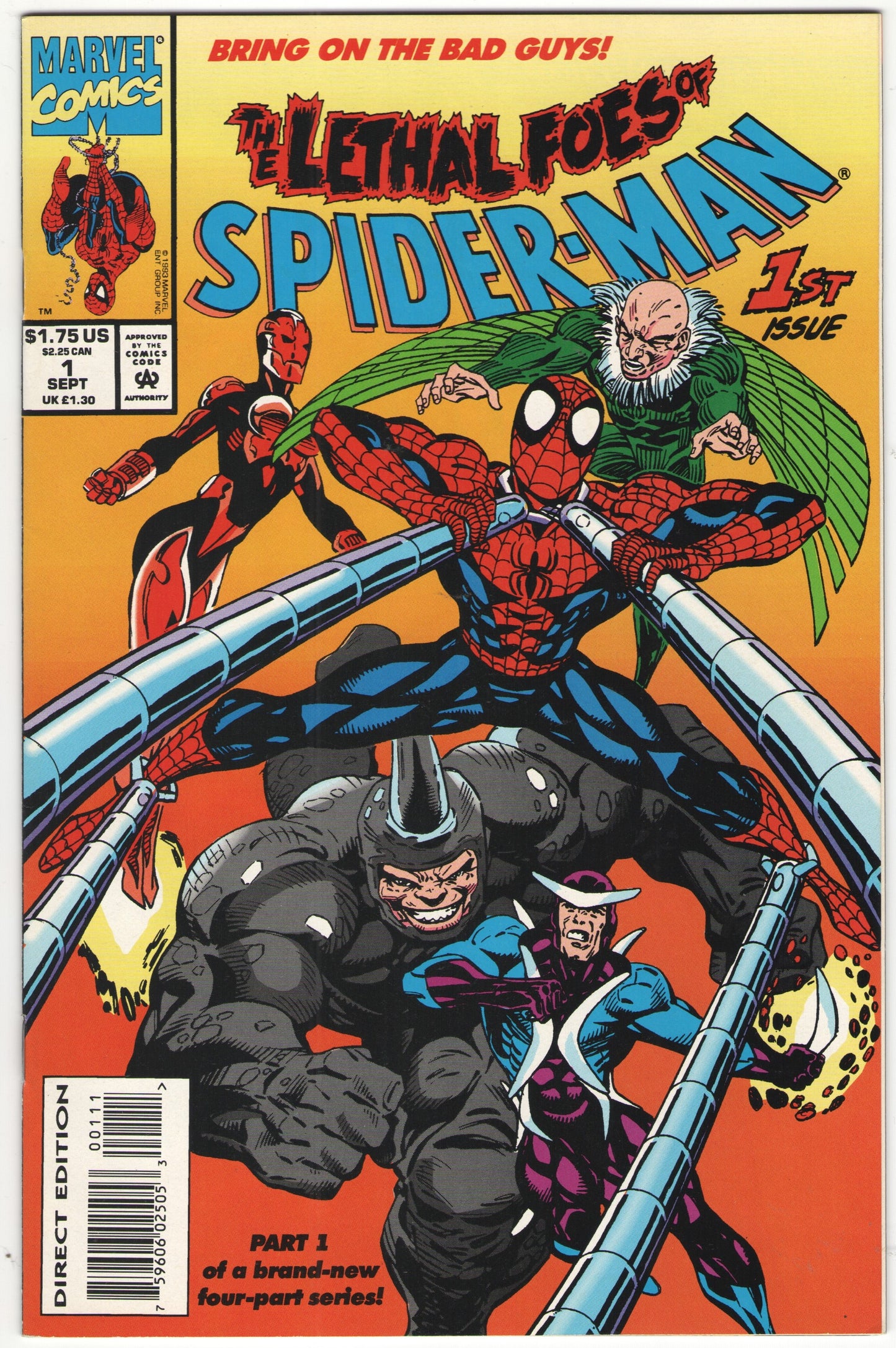 The Lethal Foes of Spider-Man Complete Limited Series (1993)