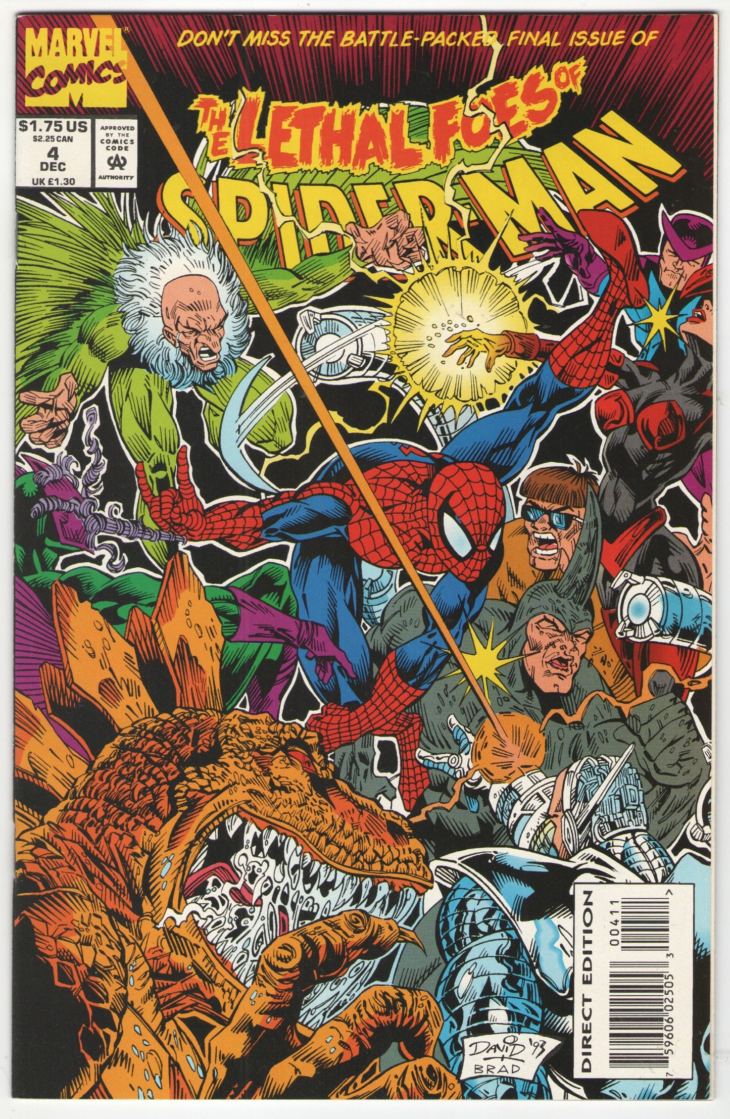 The Lethal Foes of Spider-Man Complete Limited Series (1993)