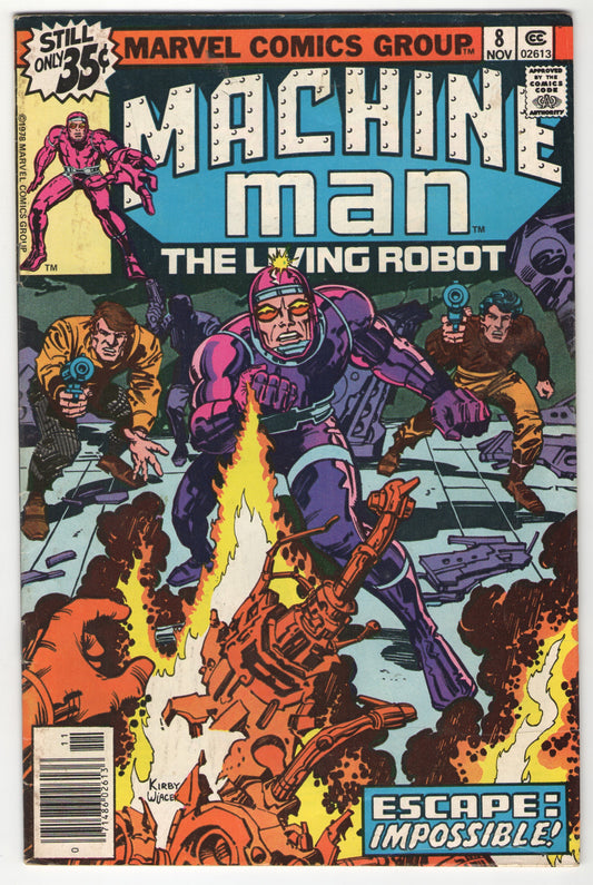 Machine Man: The Living Robot #8 (1978)