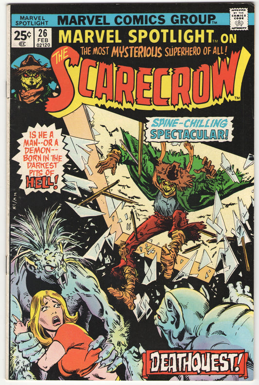 Marvel Spotlight #26 (1976) Featuring The Scarecrow