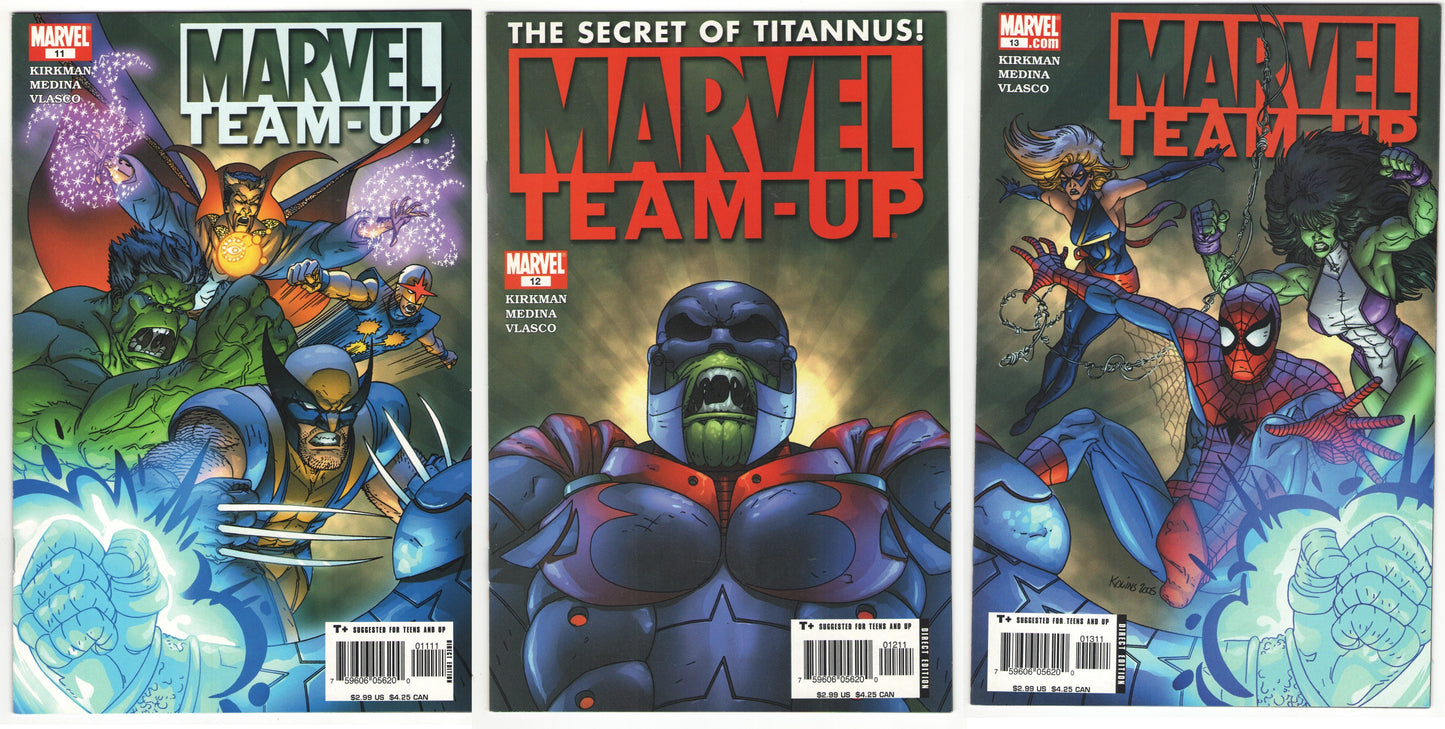 Marvel Team-Up (2005) “Titannus” Complete Story Arc