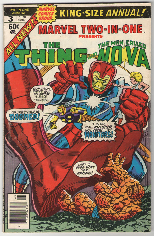 Marvel Two-In-One Annual #3 (1978)
