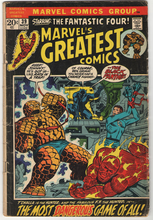 Marvel’s Greatest Comics #39 (1972)