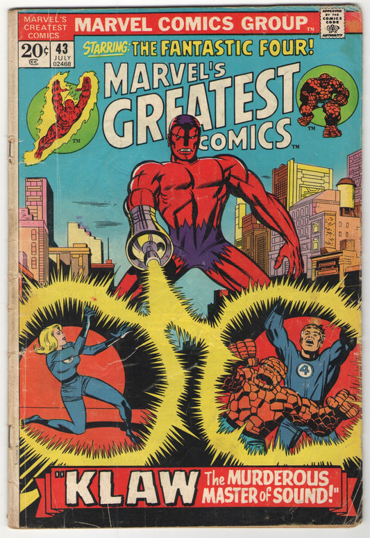 Marvel’s Greatest Comics #43 (1973)