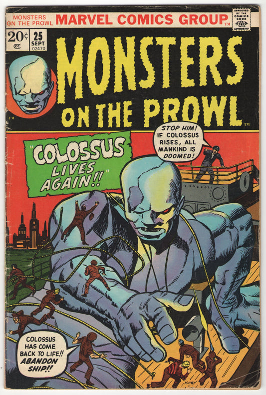 Monsters On The Prowl #25 (1973)