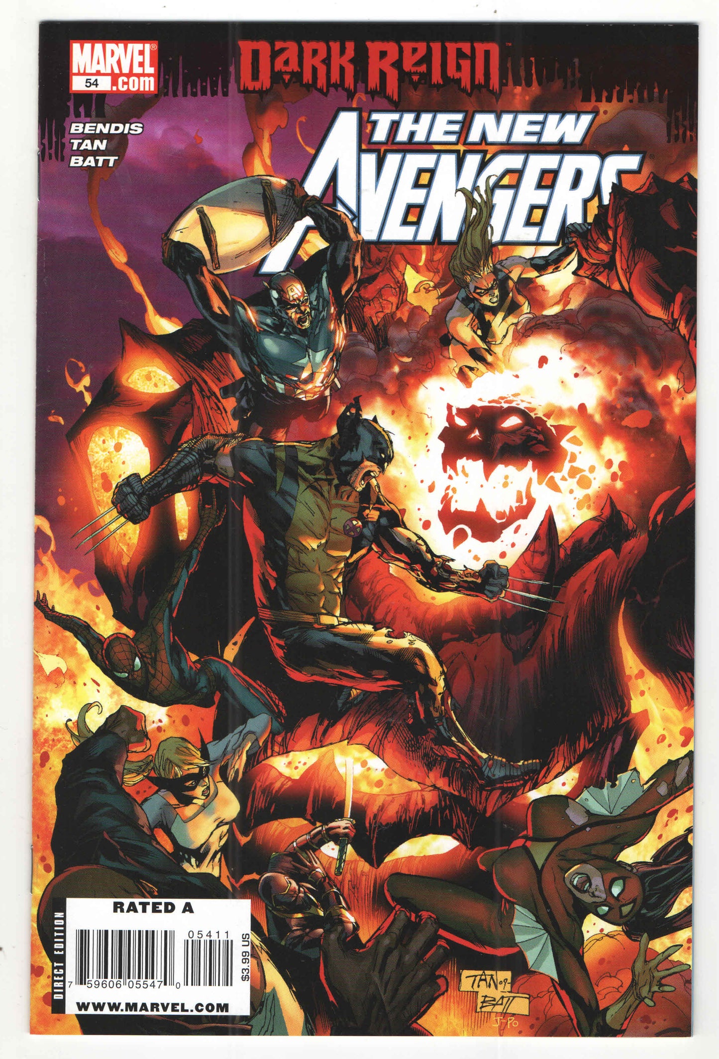 New Avengers #54A (2009)