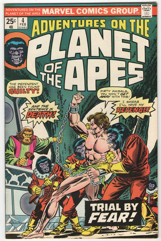 Adventures on the Planet of the Apes #4 (1976)