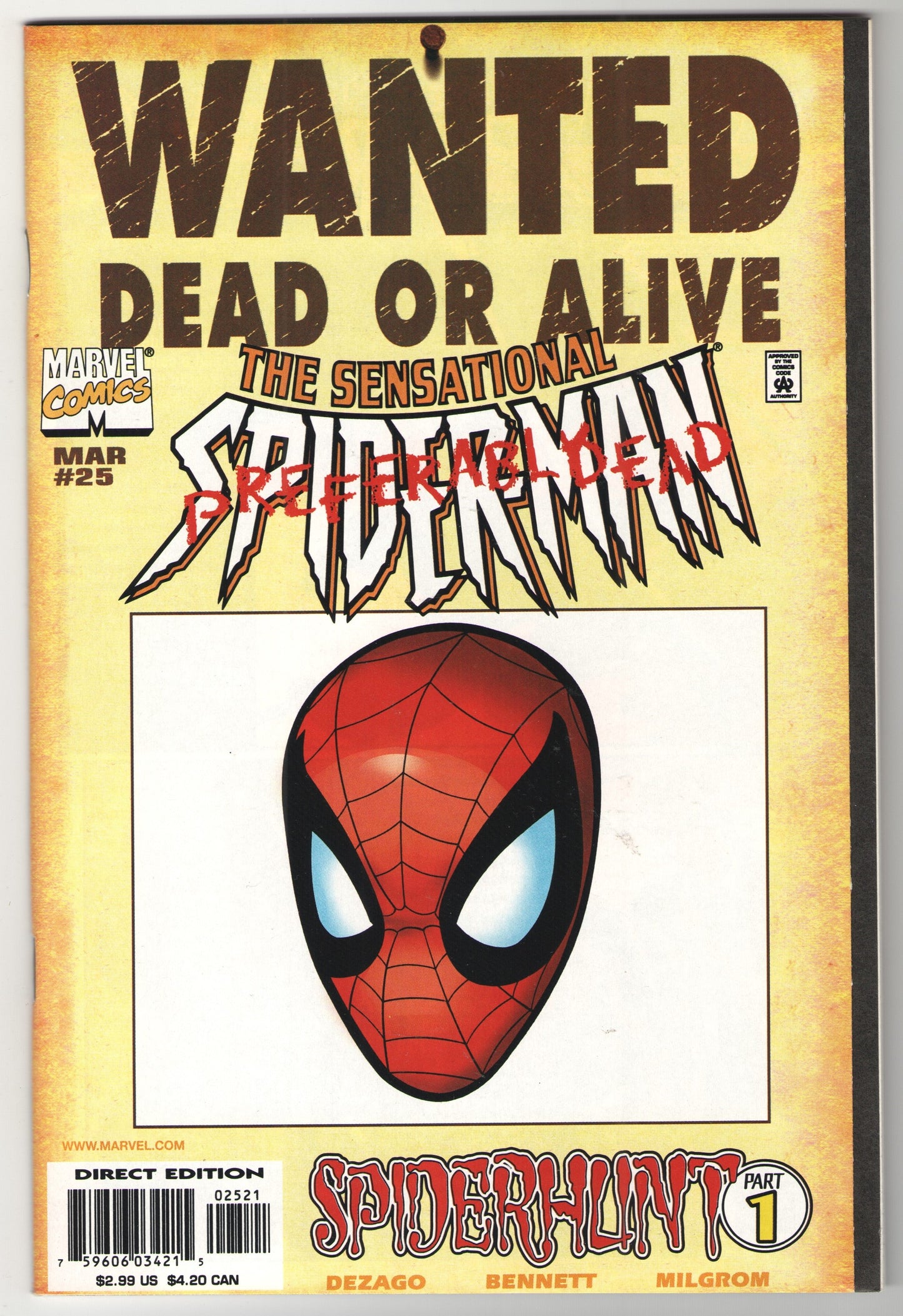 Spider-Man: SpiderHunt Complete Story Arc (1998) Incentive Covers