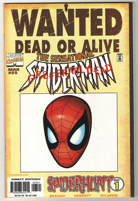 Spider-Man: SpiderHunt Complete Story Arc (1998) Incentive Covers