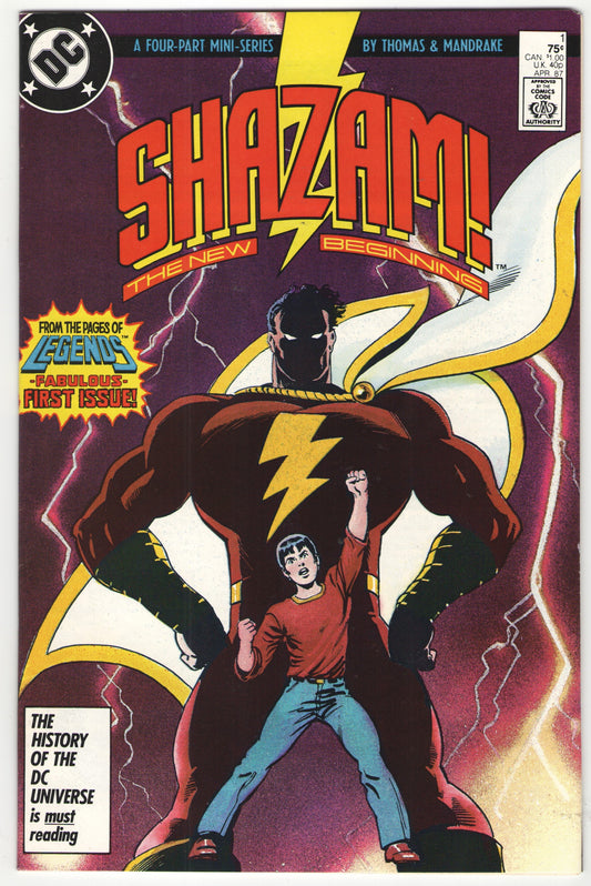 Shazam! The New Beginning (1987) Complete Limited Series