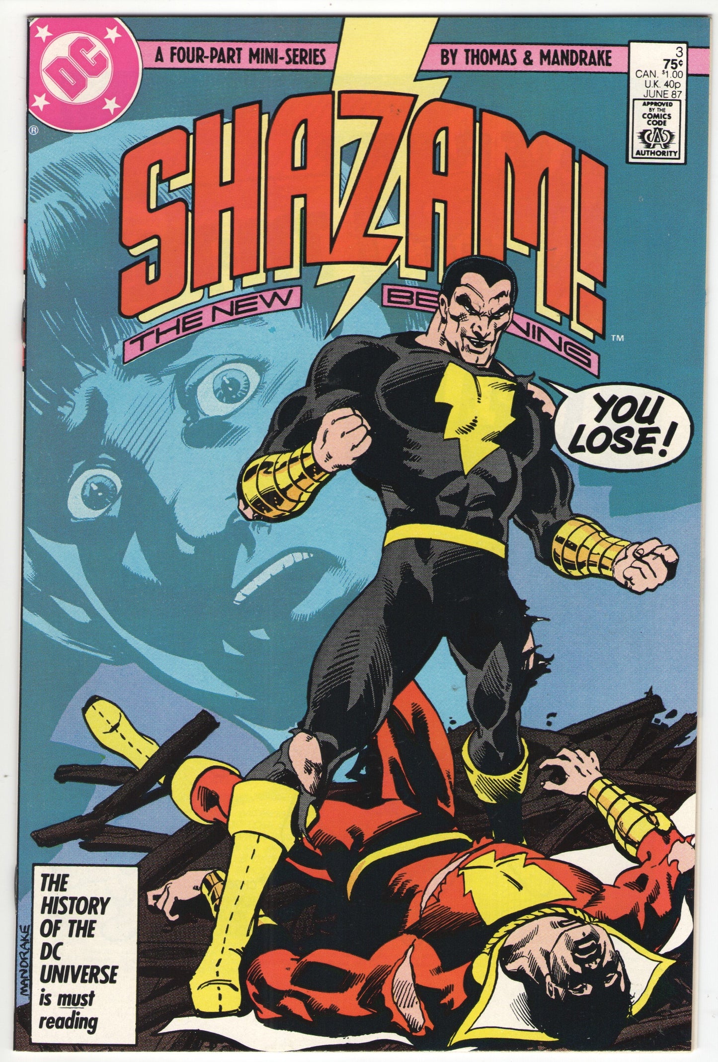 Shazam! The New Beginning (1987) Complete Limited Series