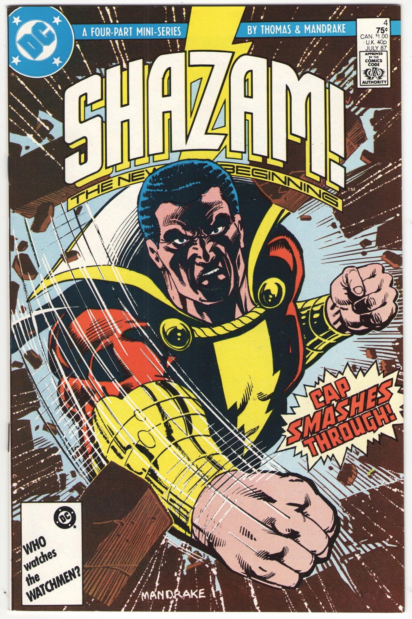 Shazam! The New Beginning (1987) Complete Limited Series