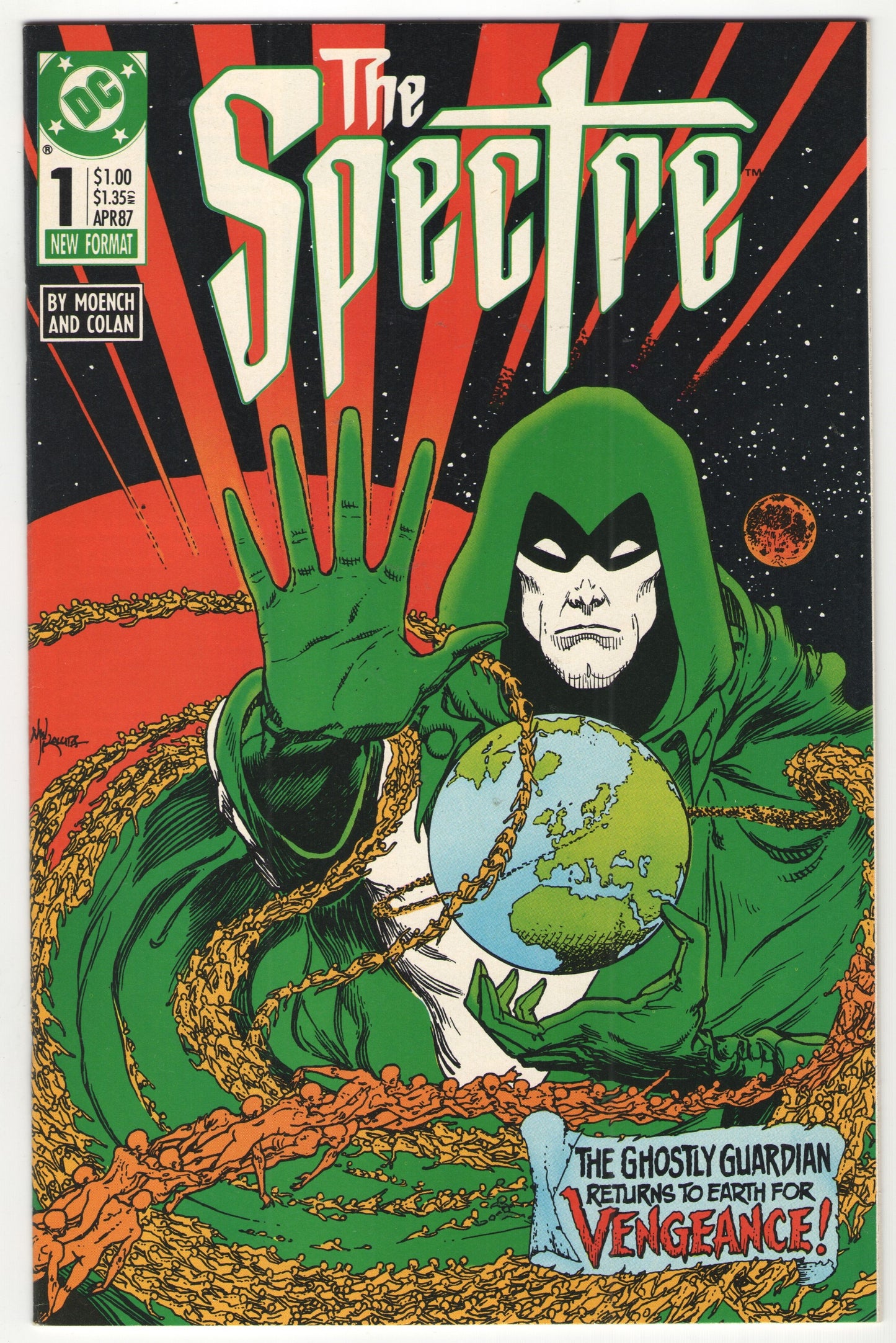 The Spectre (1987) #1-3 “Vessels” Complete Story Arc