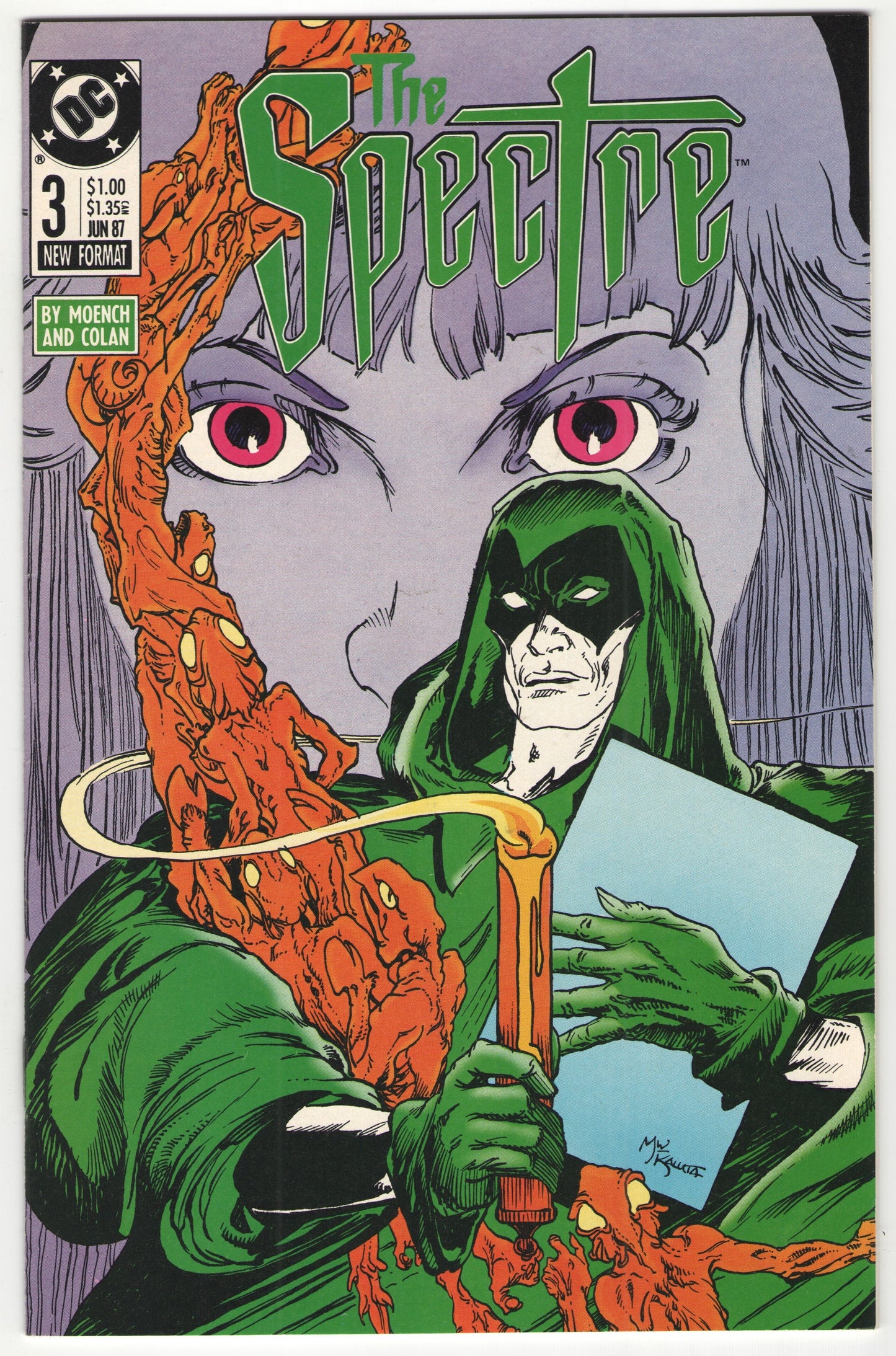 The Spectre (1987) #1-3 “Vessels” Complete Story Arc