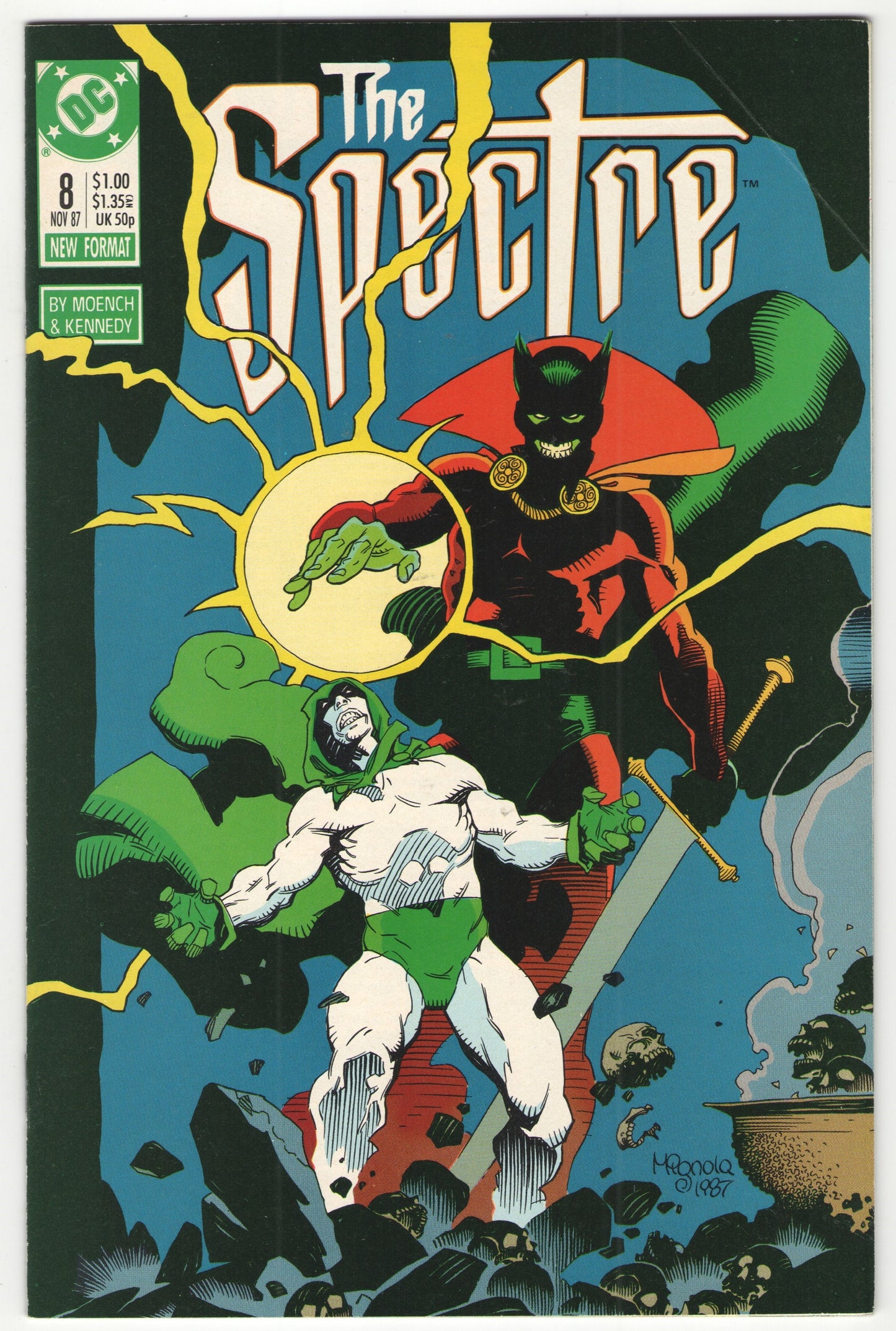 The Spectre (1987) #7-8 “Pieces of Zatanna” Complete Story Arc