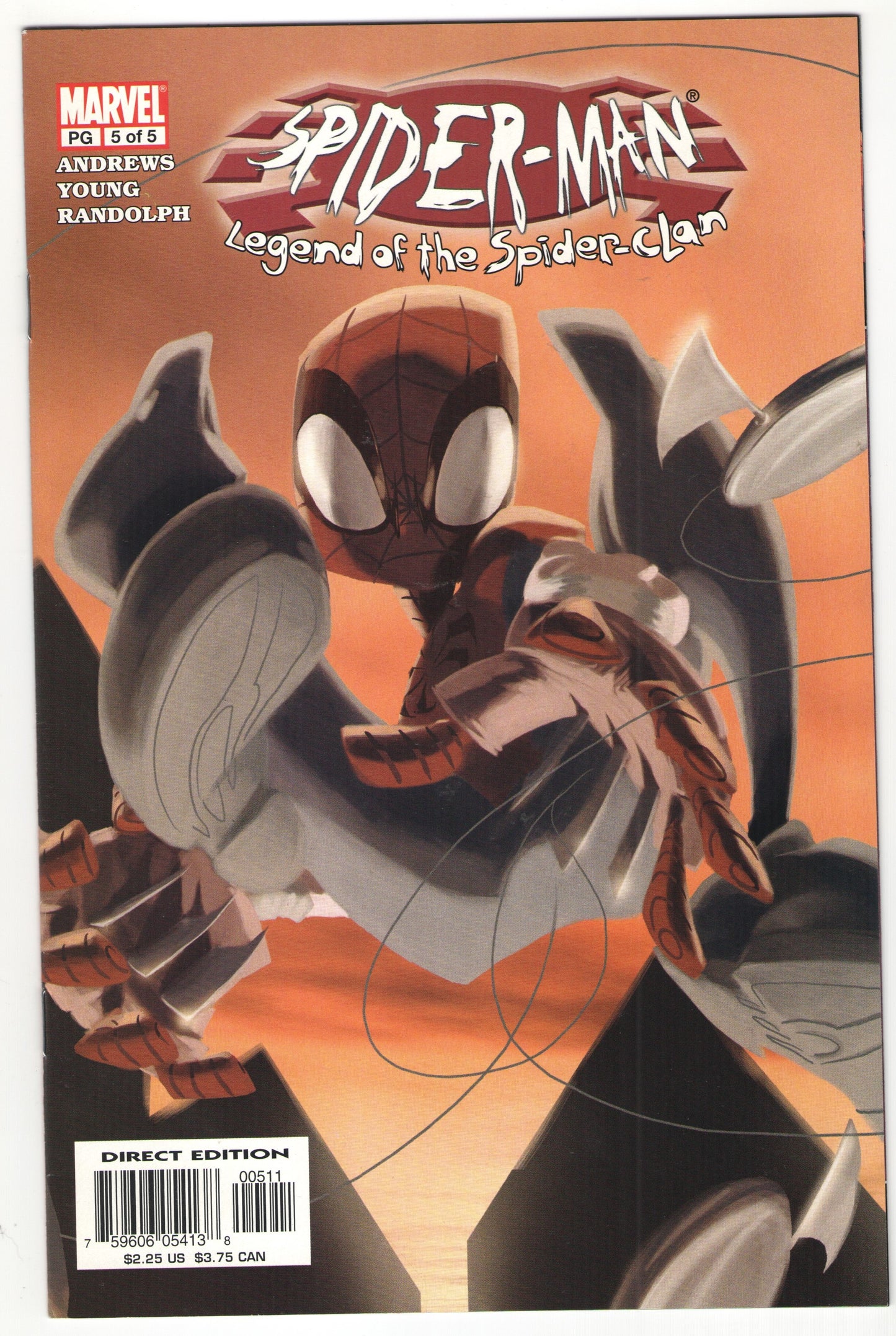 Spider-Man: Legend of the Spider-Clan Complete Limited Series (2002/3)