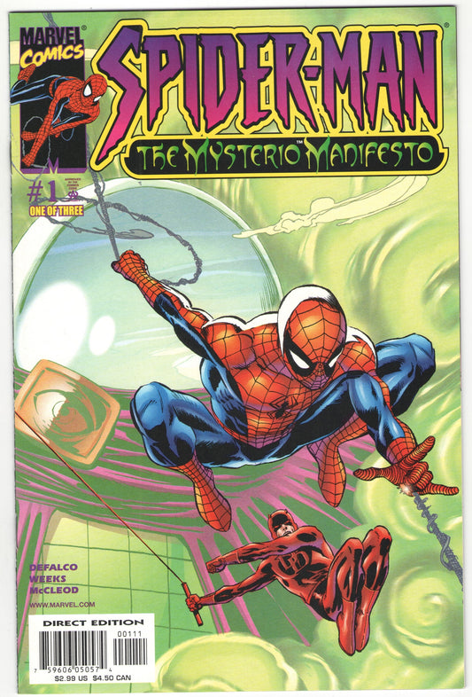 Spider-Man: The Mysterio Manifesto Completed Limited Series (2001)