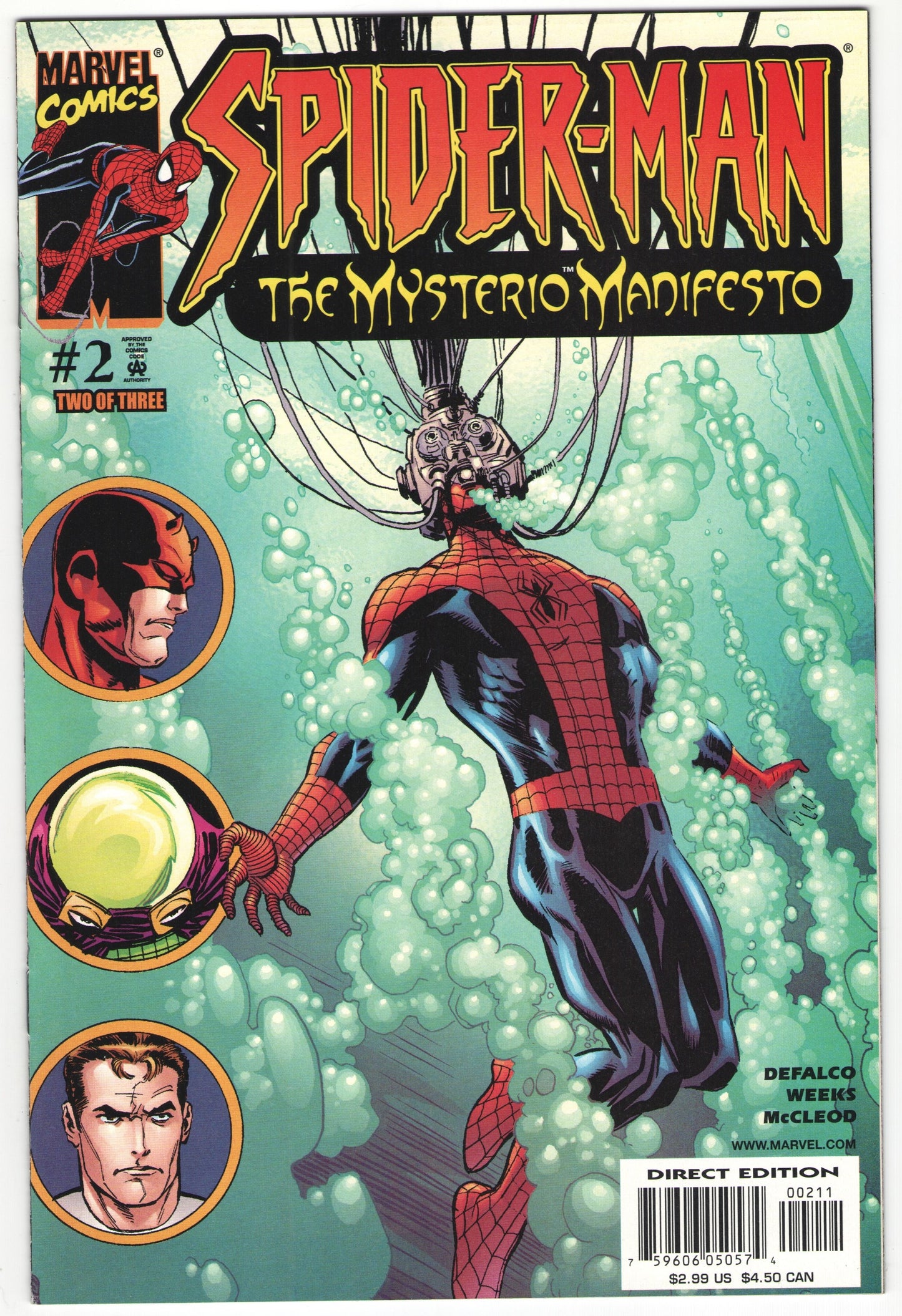 Spider-Man: The Mysterio Manifesto Completed Limited Series (2001)