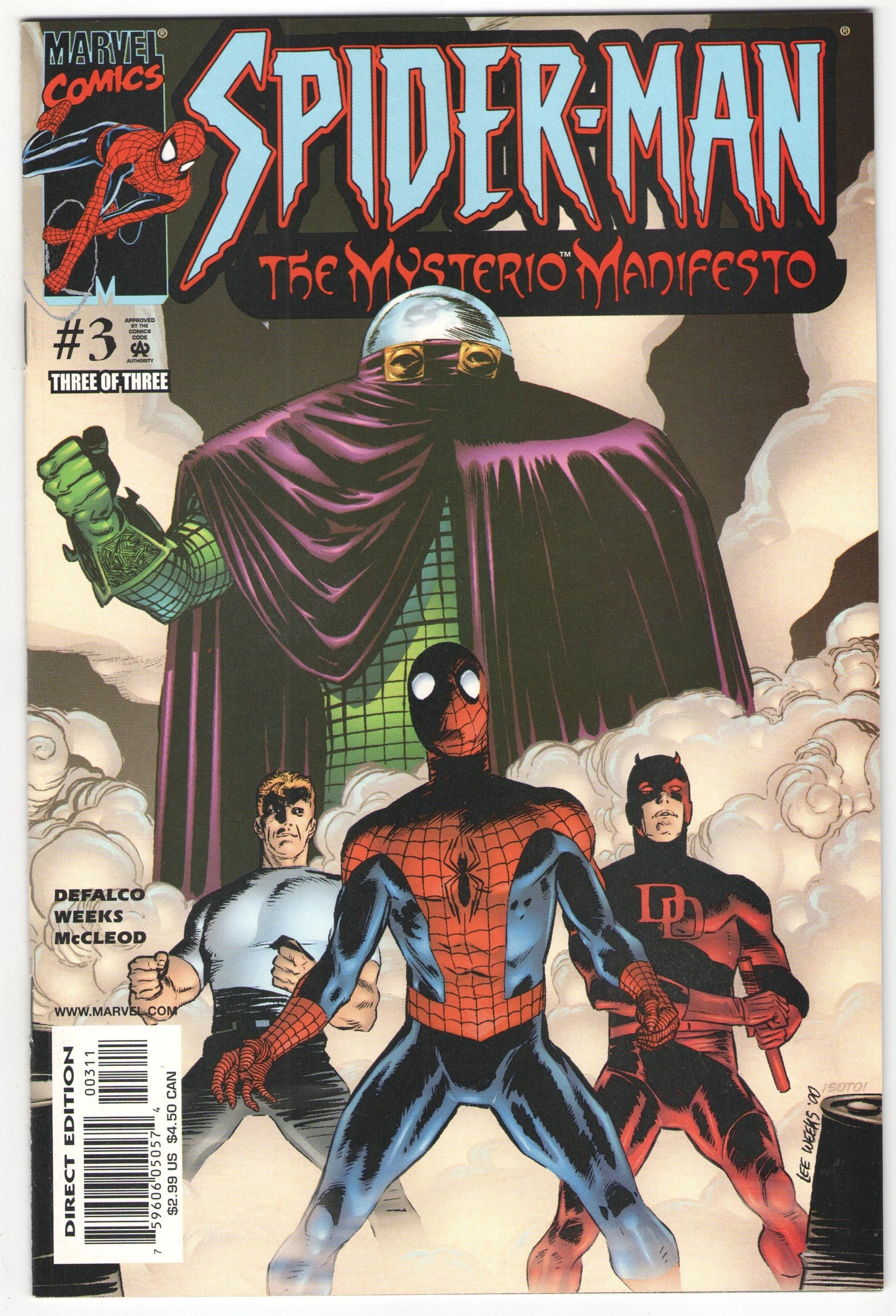 Spider-Man: The Mysterio Manifesto Completed Limited Series (2001)