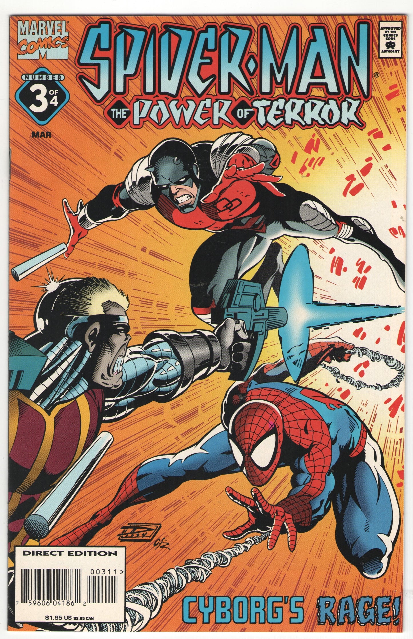 “Spider-Man: Power of Terror” Complete Limited Series (1995)