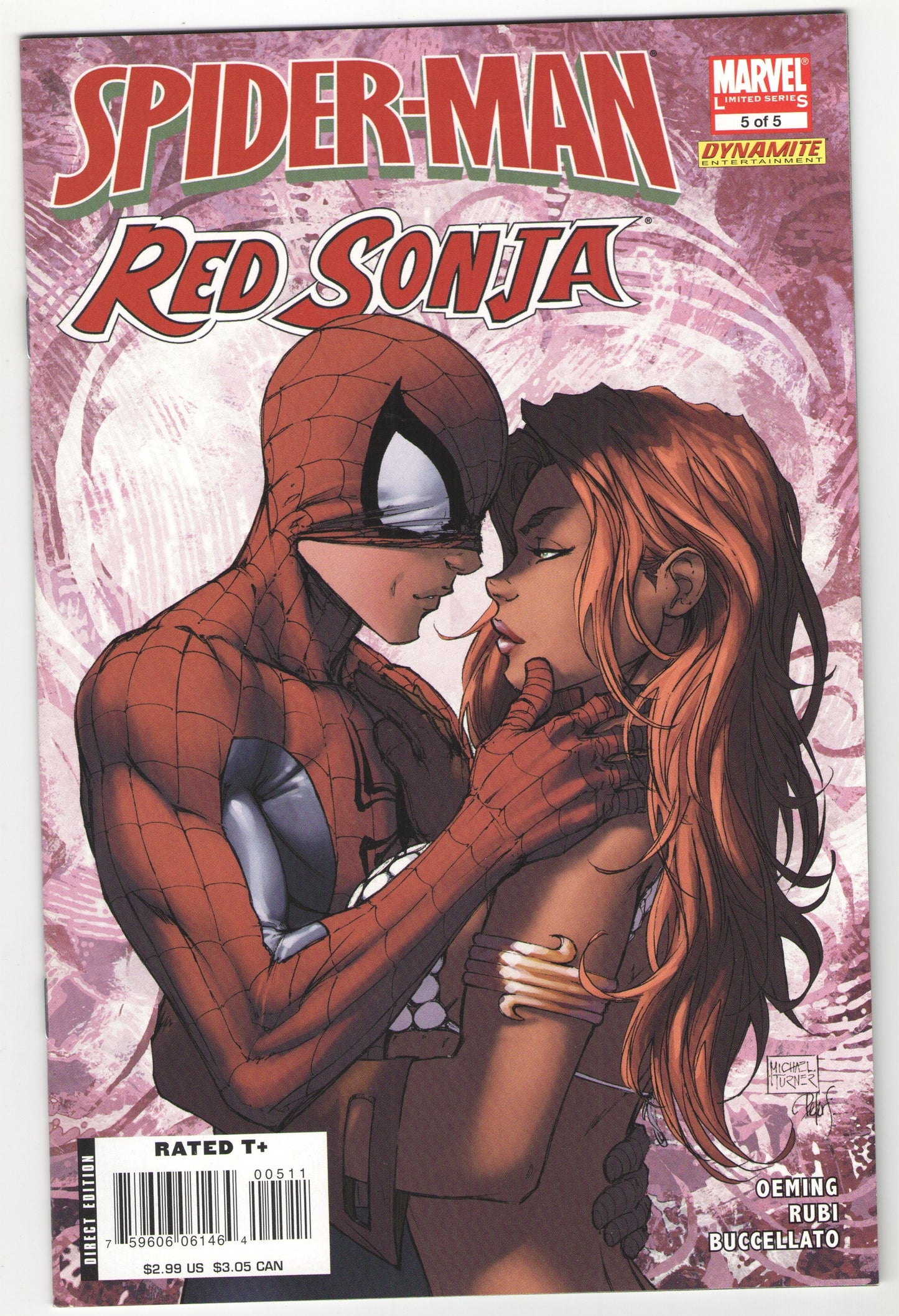 Spider-Man / Red Sonja Completed Limited Series (2008)