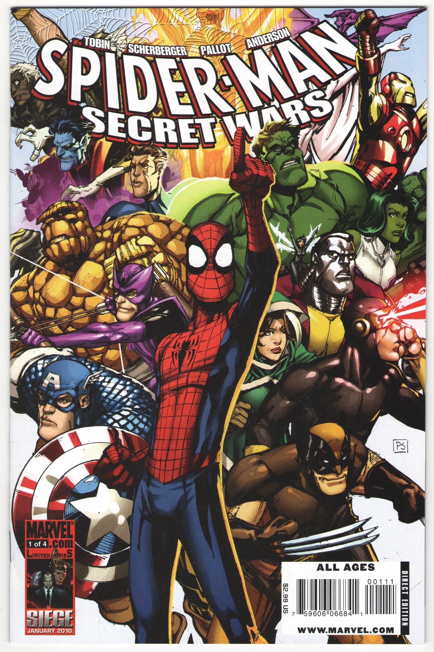 Spider-Man and the Secret Wars (2009) Complete Limited Series