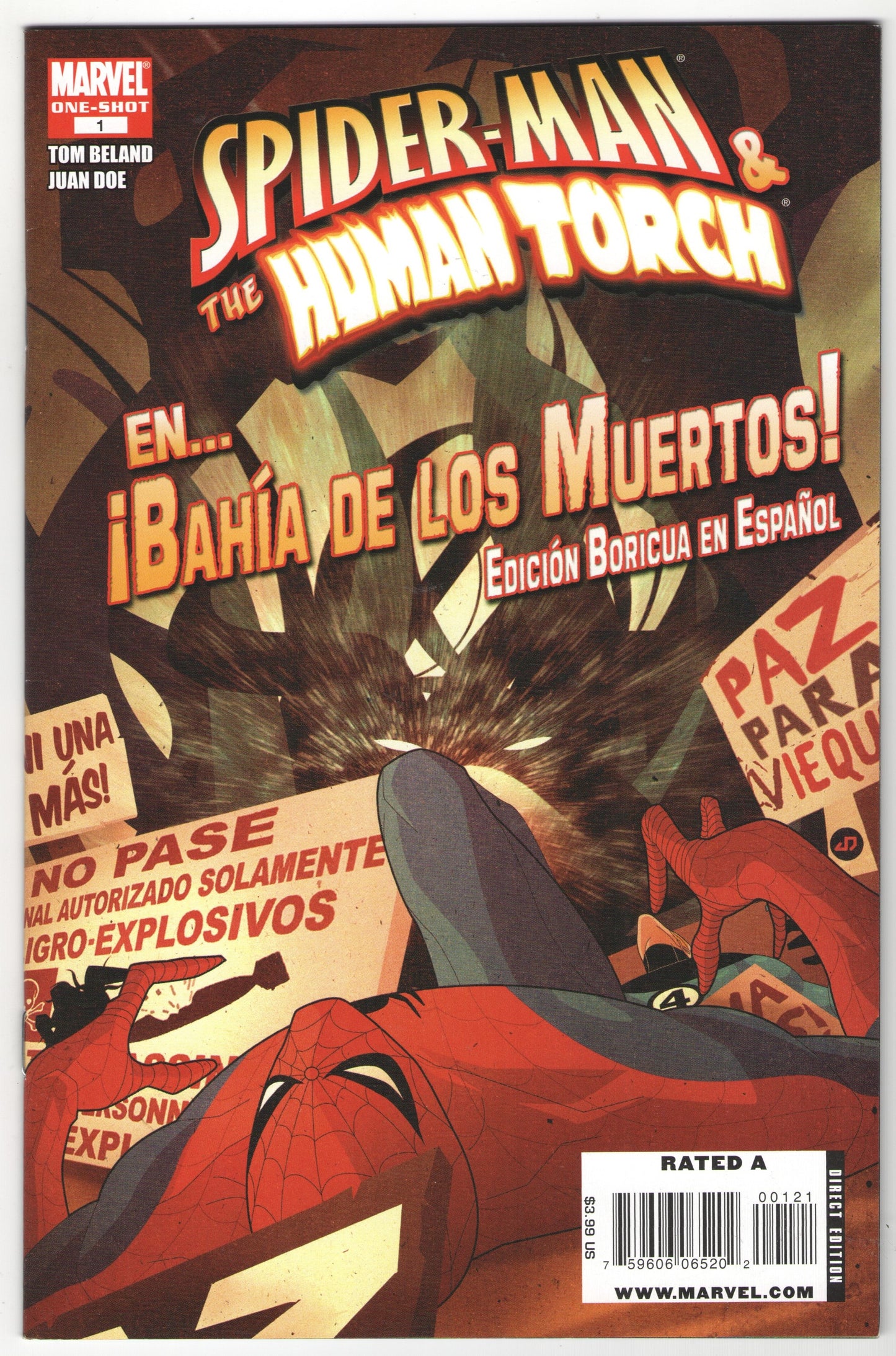 Spider-Man & The Human Torch in… Bahia de los Muertos! (2009)