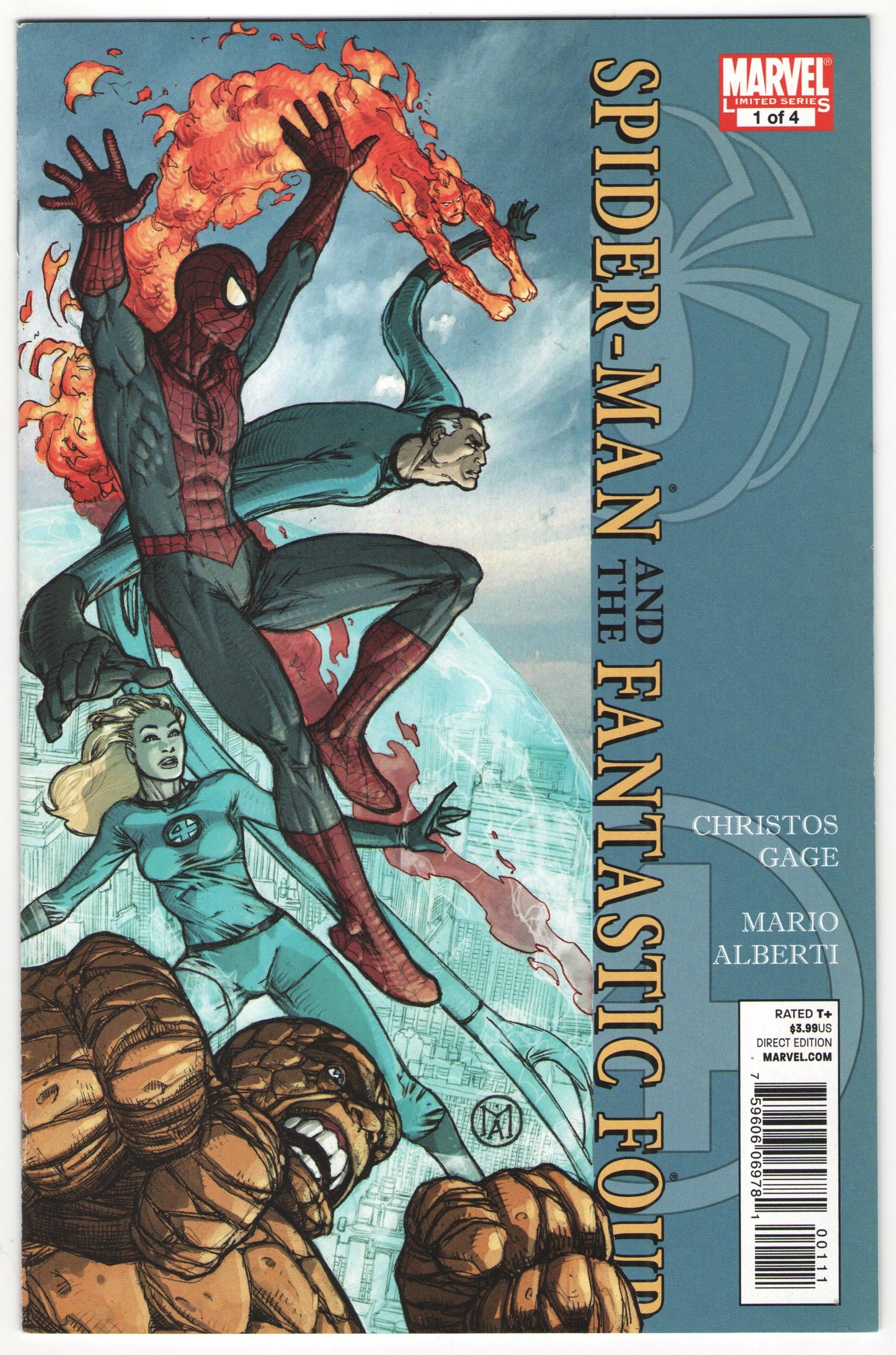 Spider-Man and the Fantastic Four 2010) Complete Limited Series