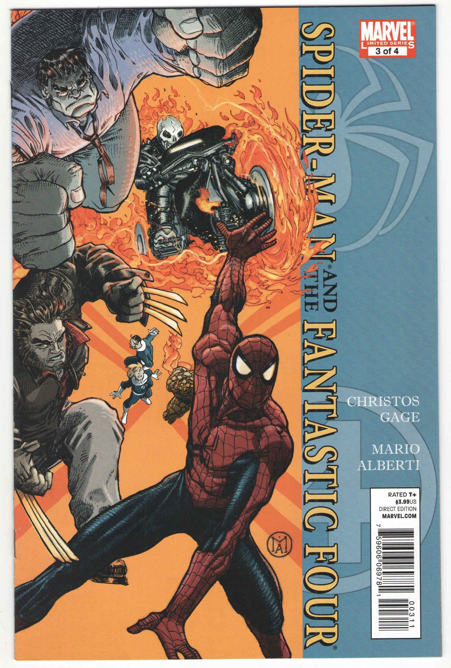 Spider-Man and the Fantastic Four 2010) Complete Limited Series