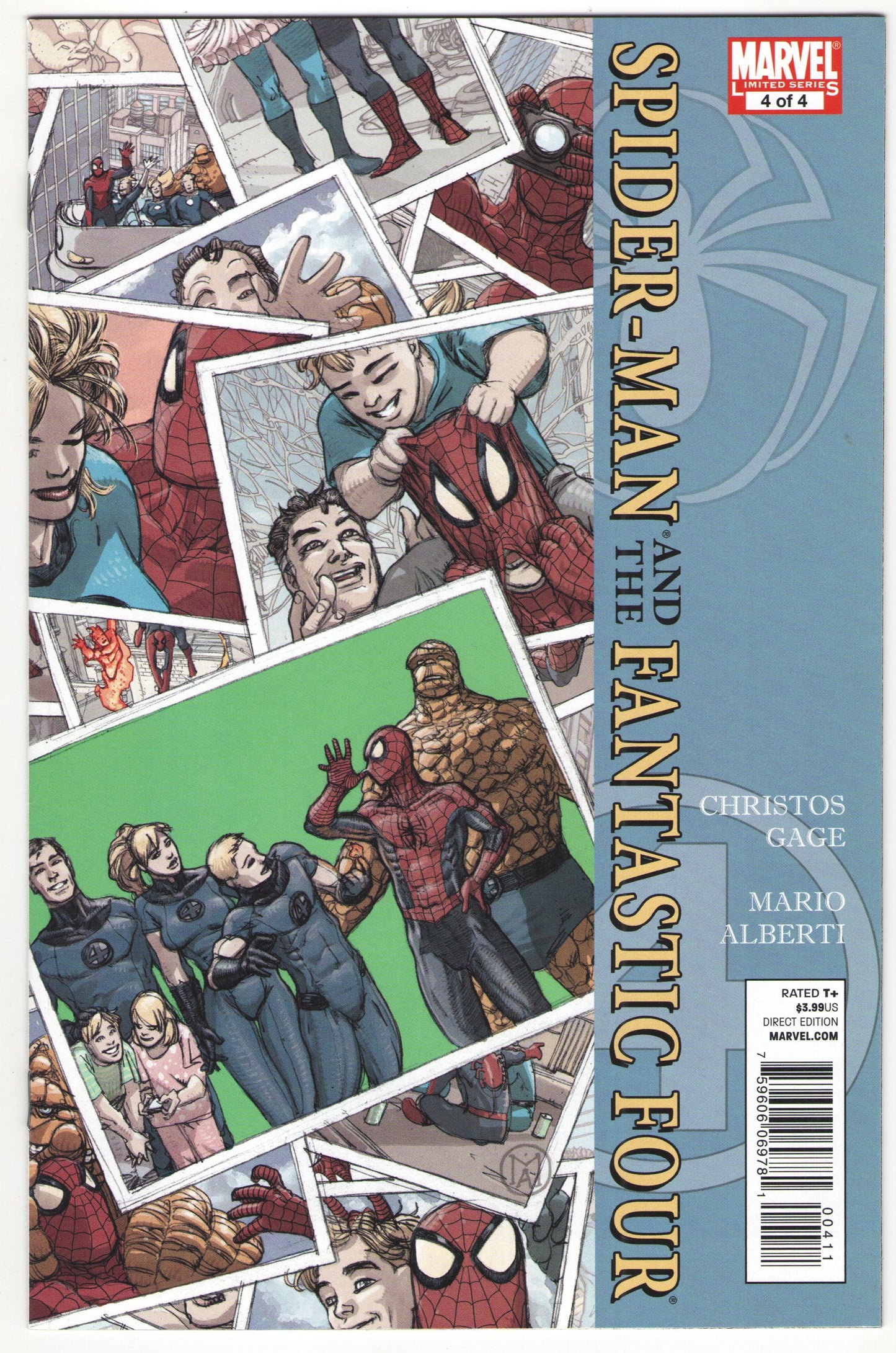 Spider-Man and the Fantastic Four 2010) Complete Limited Series