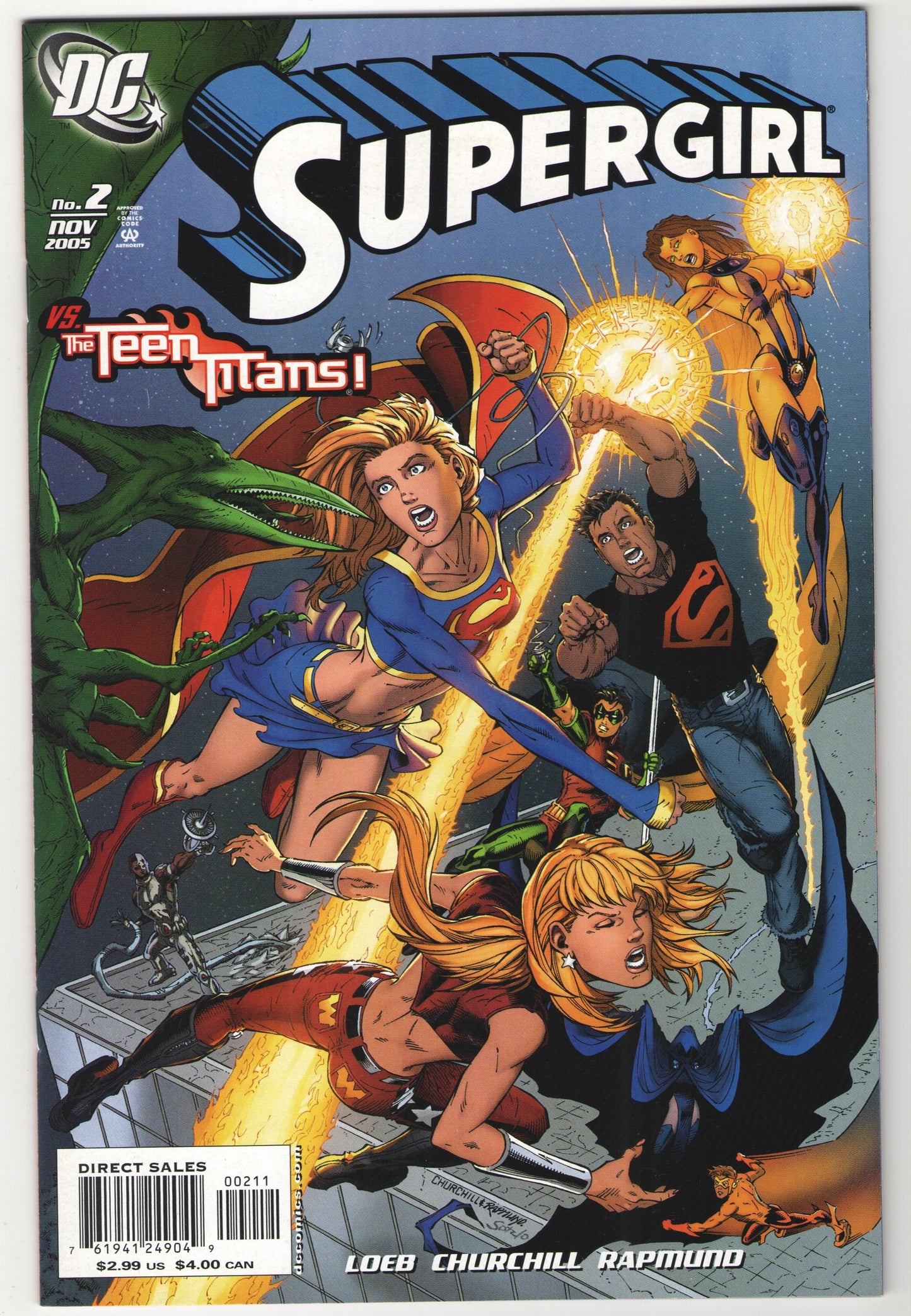 Supergirl #1-5 (2005) “Power” Complete Story Arc