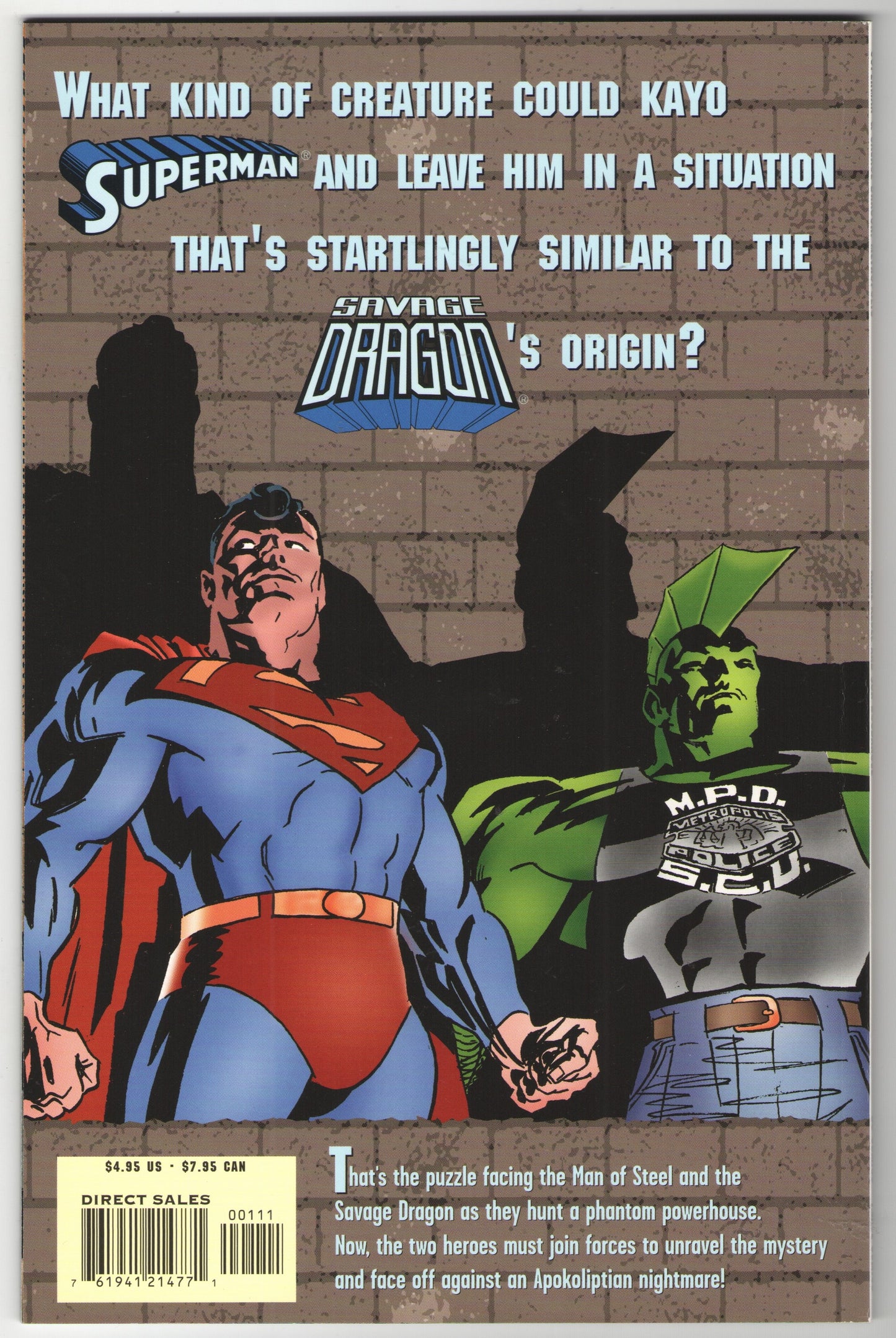Superman and Savage Dragon: Metropolis (1999)