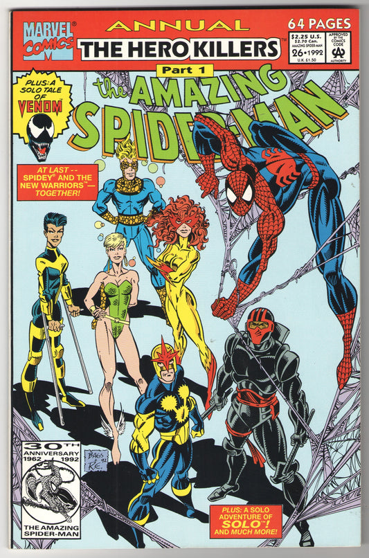 Spider-Man / New Warriors: The Hero Killers Complete Crossover (1992)