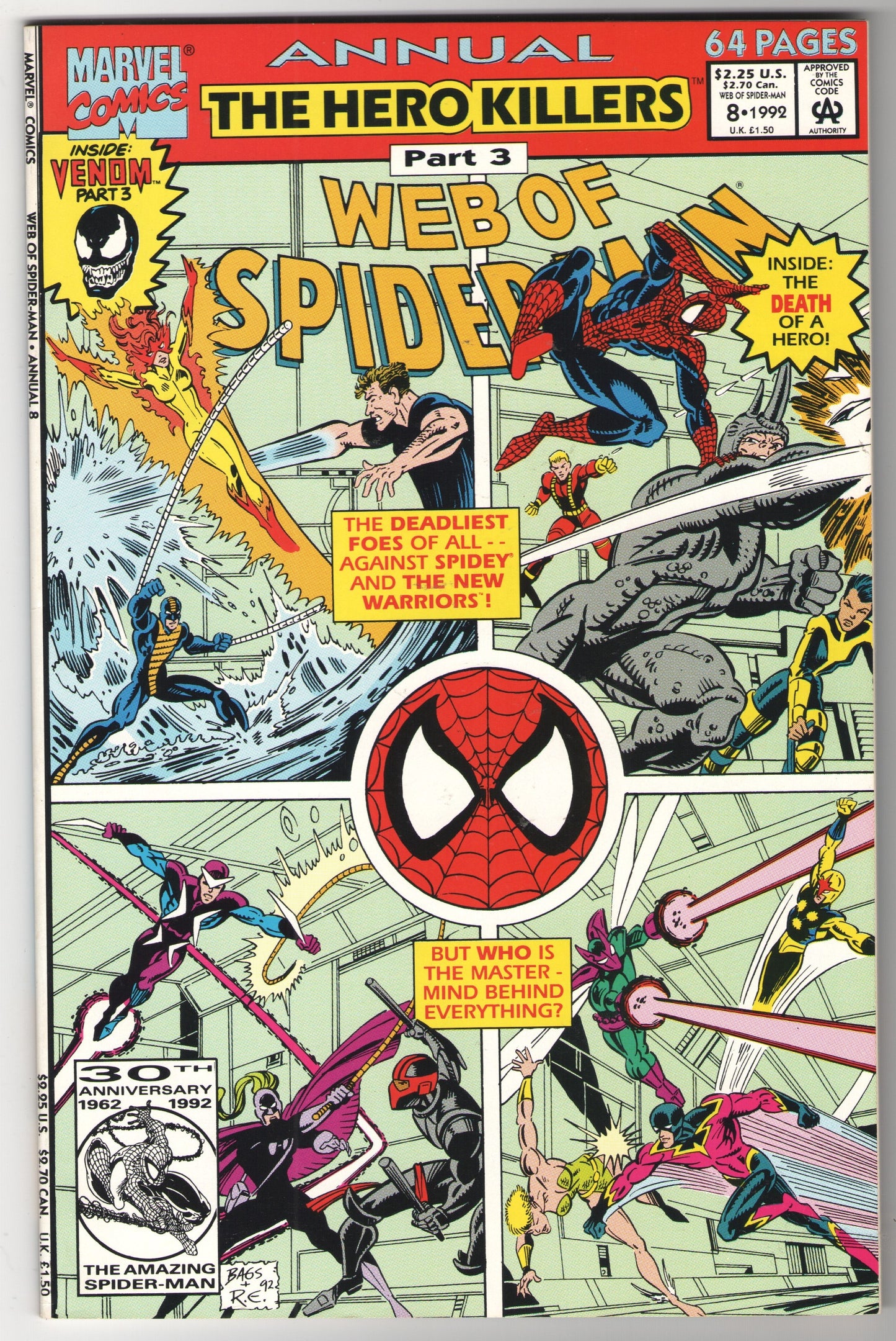 Spider-Man / New Warriors: The Hero Killers Complete Crossover (1992)