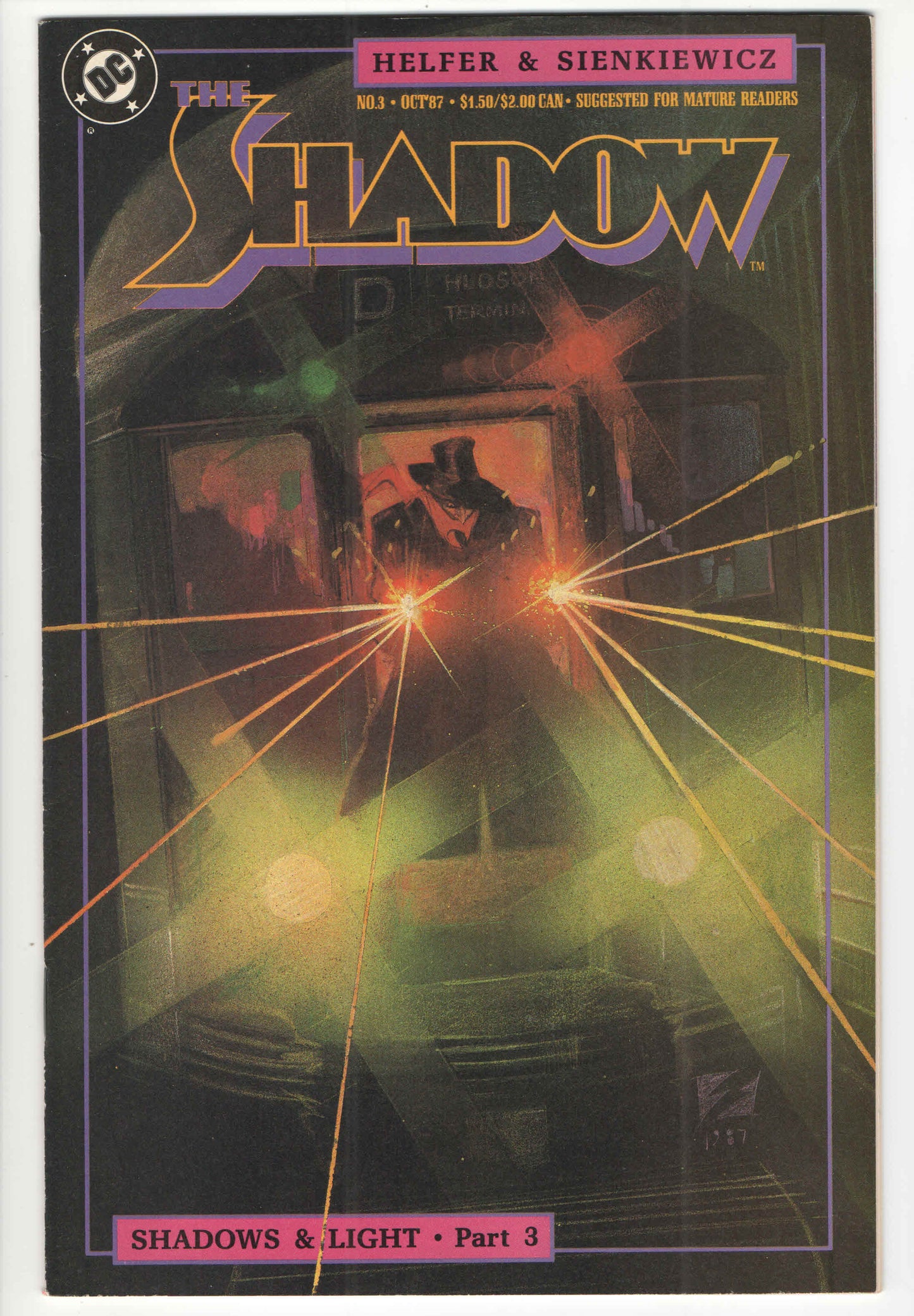 The Shadow (1987) “Shadows & Light” Story Arc