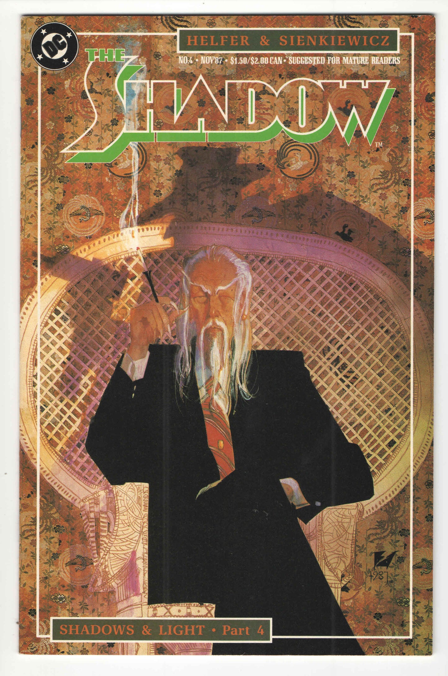 The Shadow (1987) “Shadows & Light” Story Arc