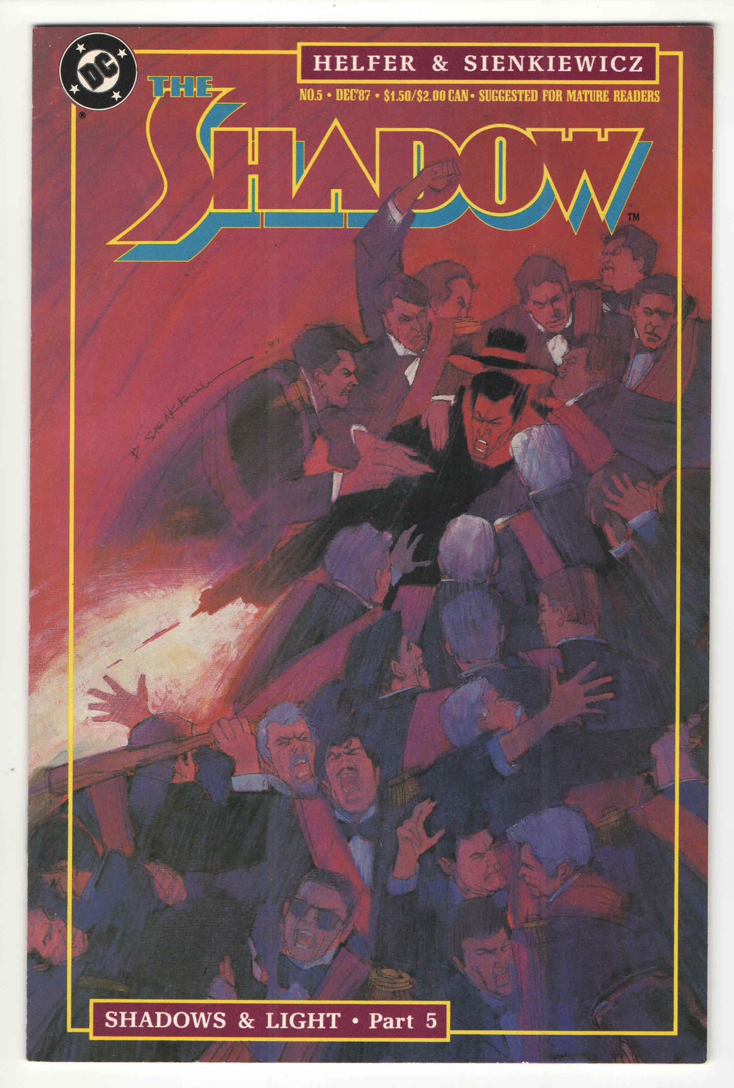 The Shadow (1987) “Shadows & Light” Story Arc