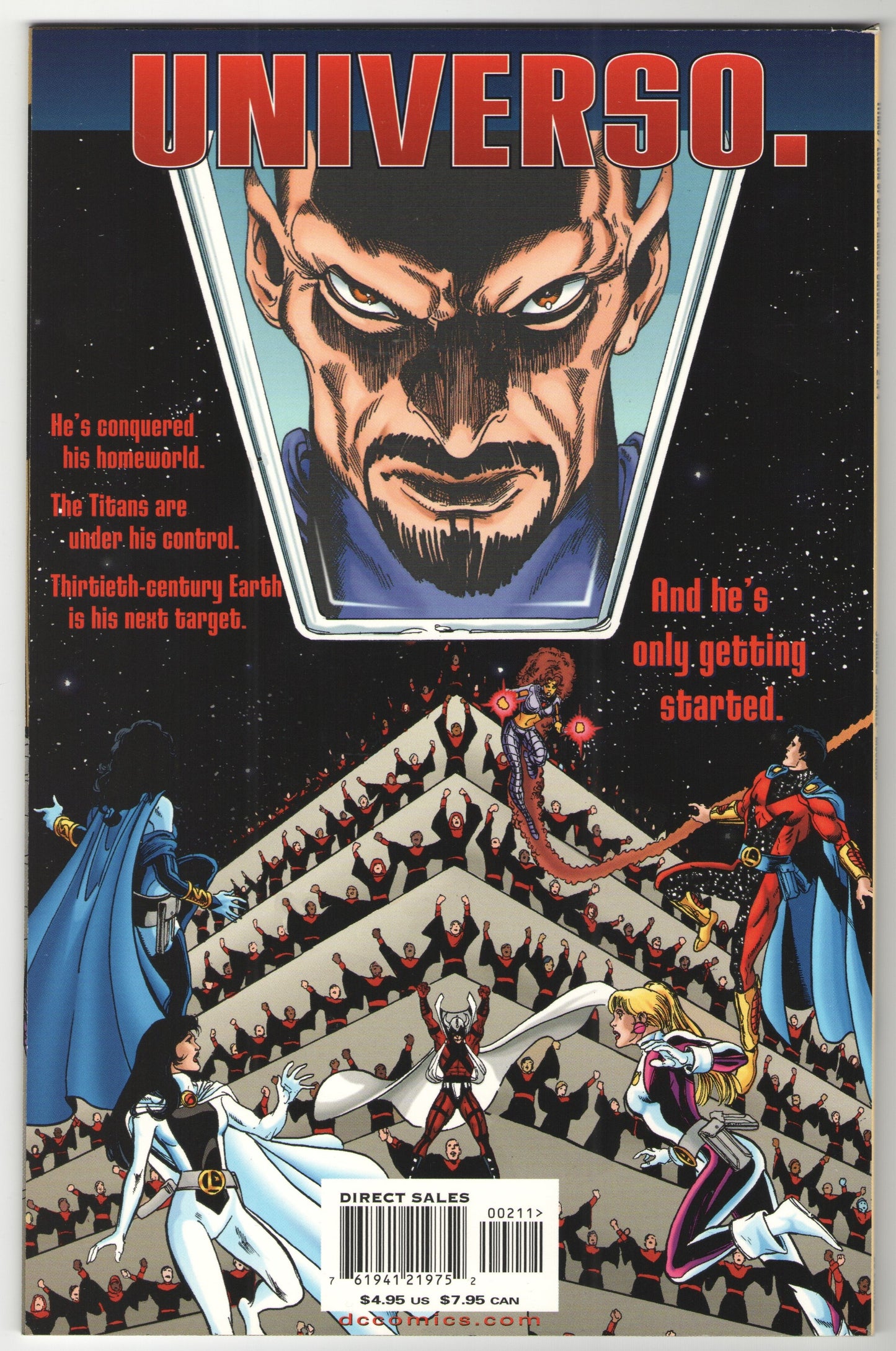 Titans/Legion of Super-Heroes: Universe Ablaze Complete Limited Series (2000)