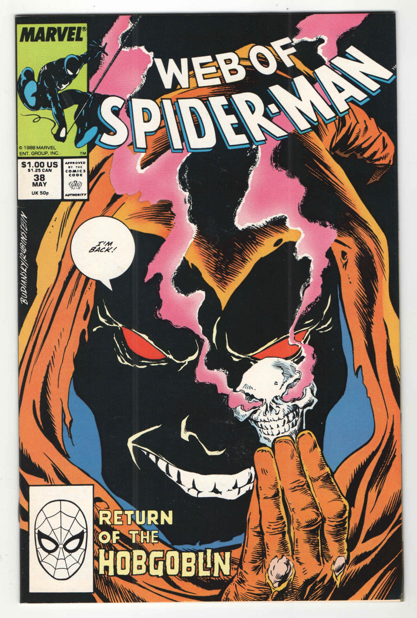 Web of Spider-Man #38 (1988)