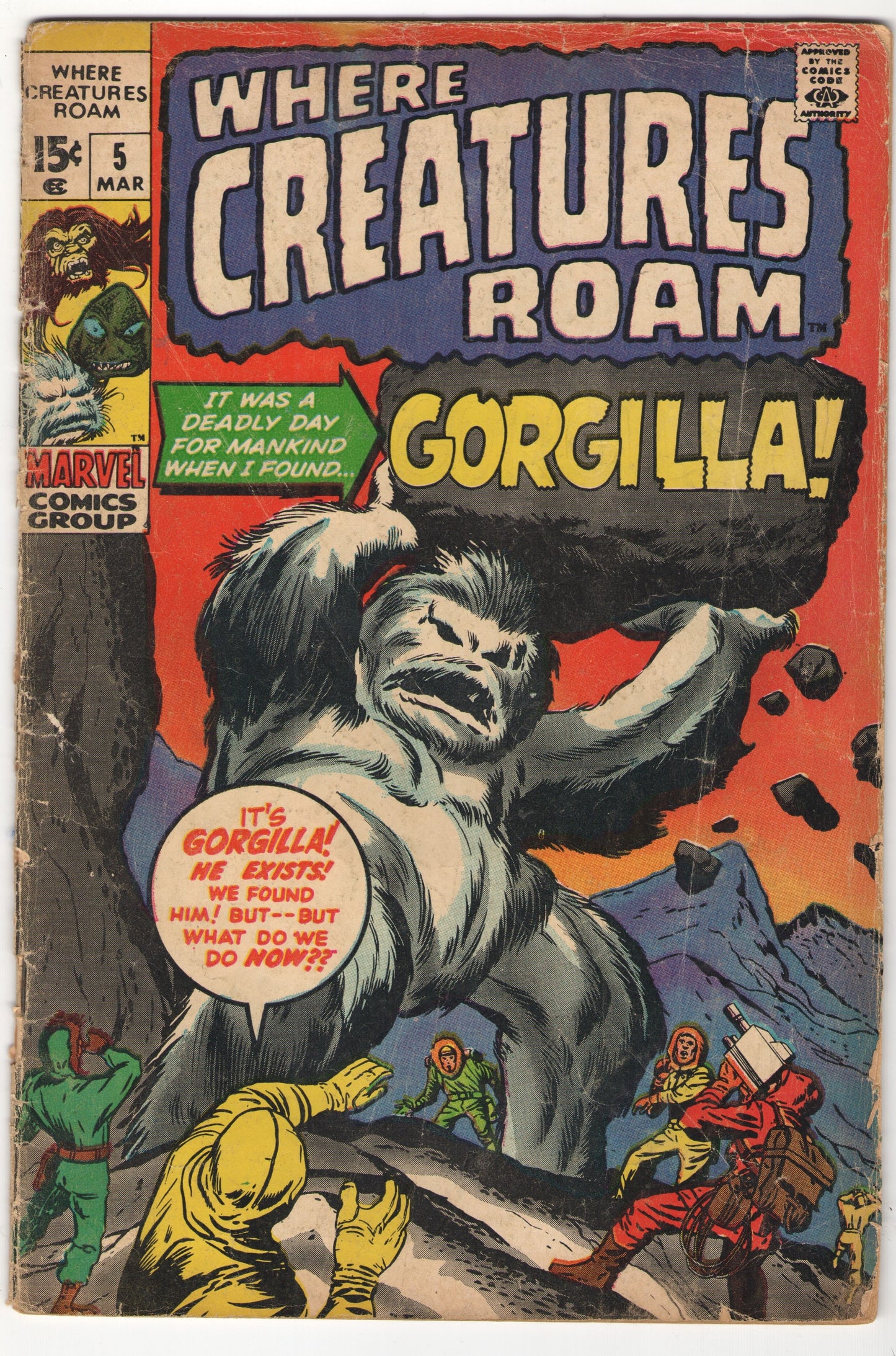 Where Creatures Roam #5 (1971)