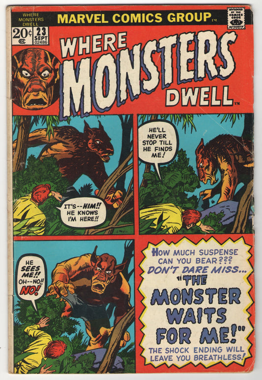 Where Monsters Dwell #23 (1973)