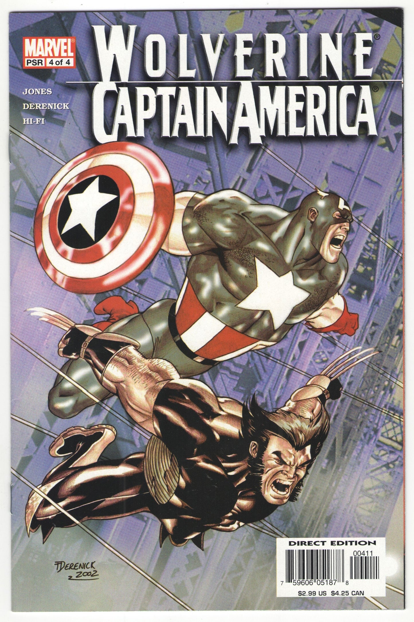 Wolverine/Captain America Complete Limited Series (2004)