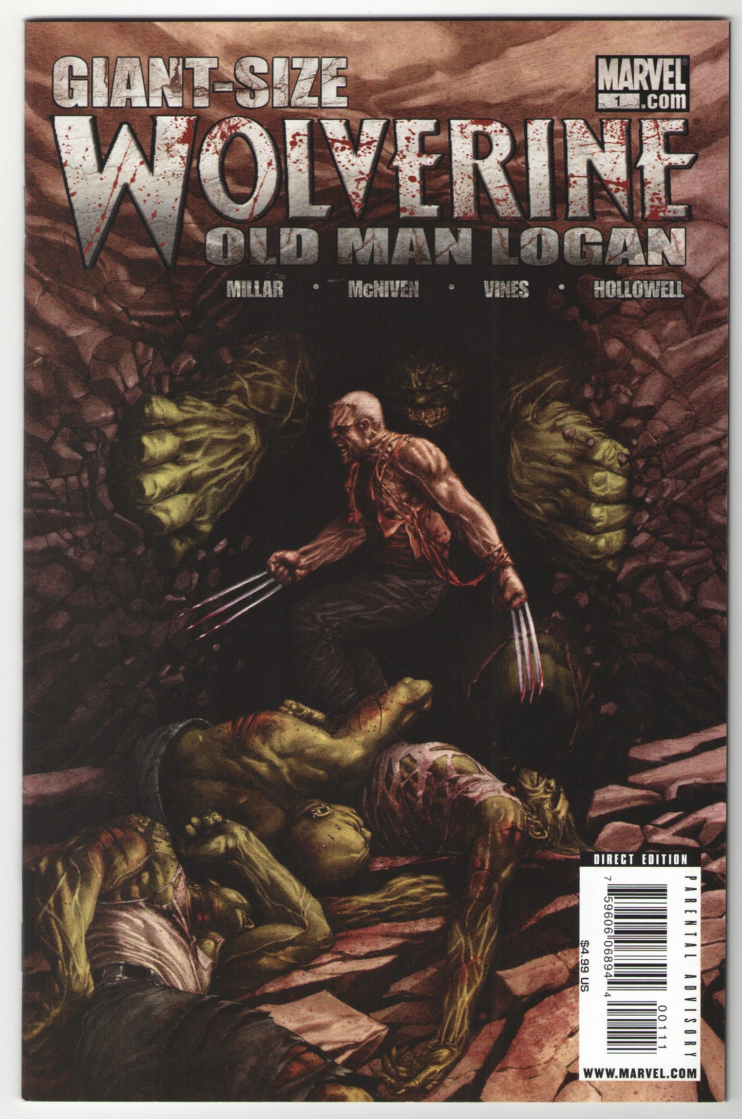 Old Man Logan Complete 8-Chapter Story Arc (2009)