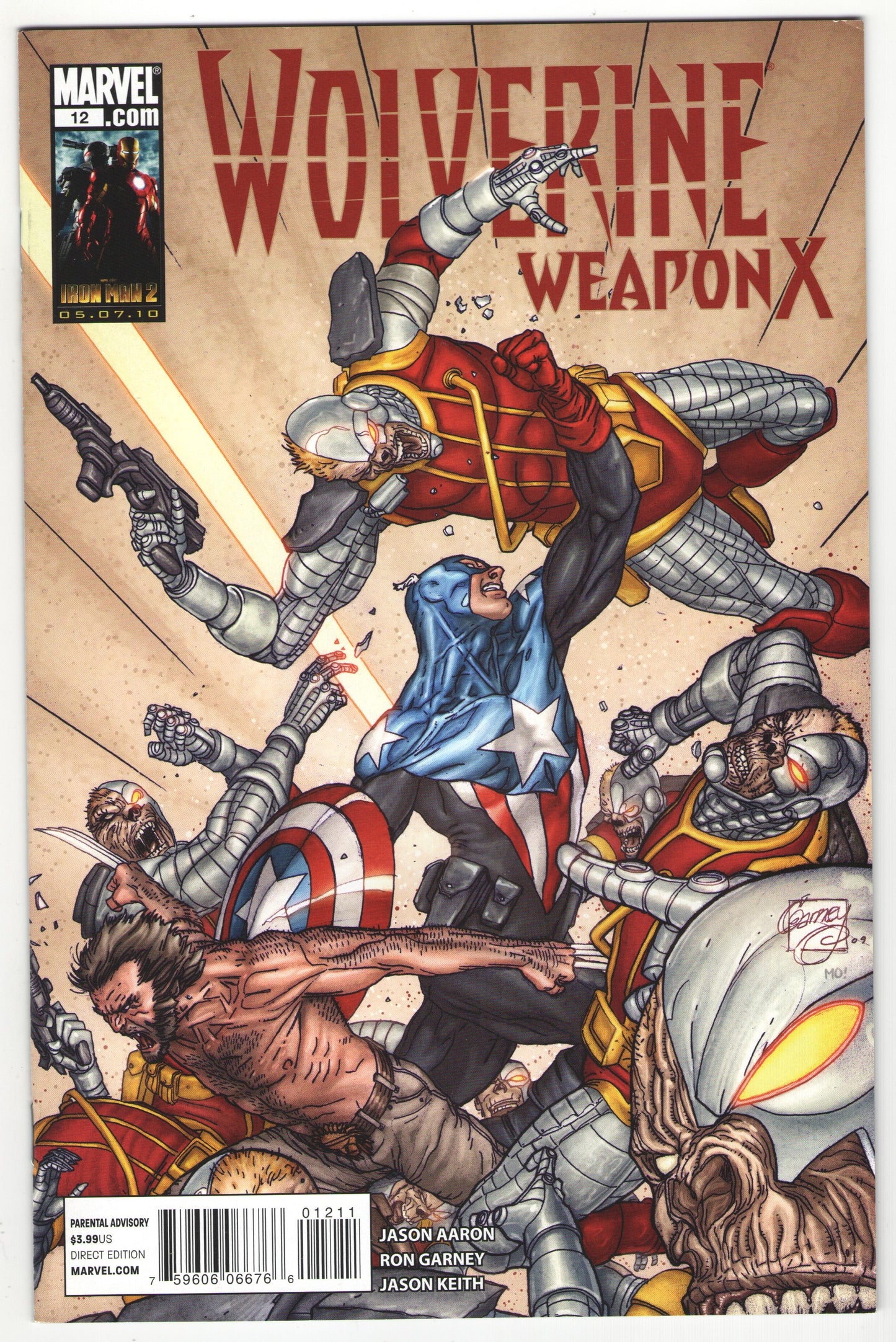 Wolverine: Weapon X “Tomorrow Dies Today” Complete Story Arc (2010)