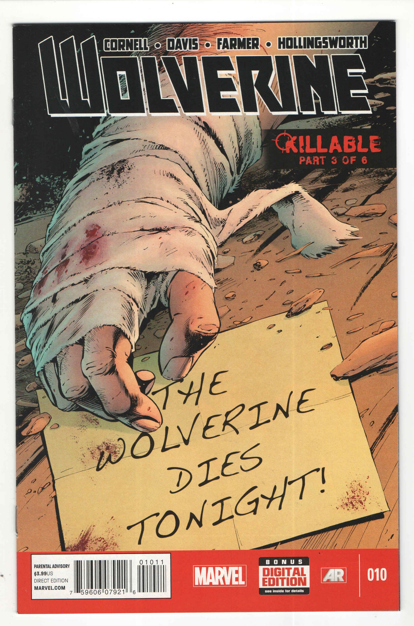 Wolverine “Killable” Complete Story Arc (2013)