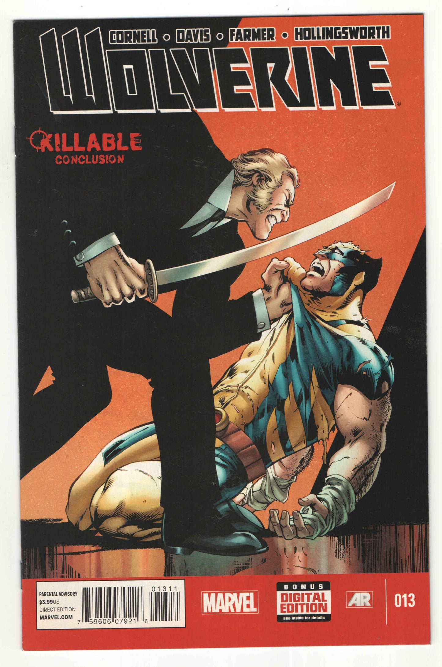 Wolverine “Killable” Complete Story Arc (2013)