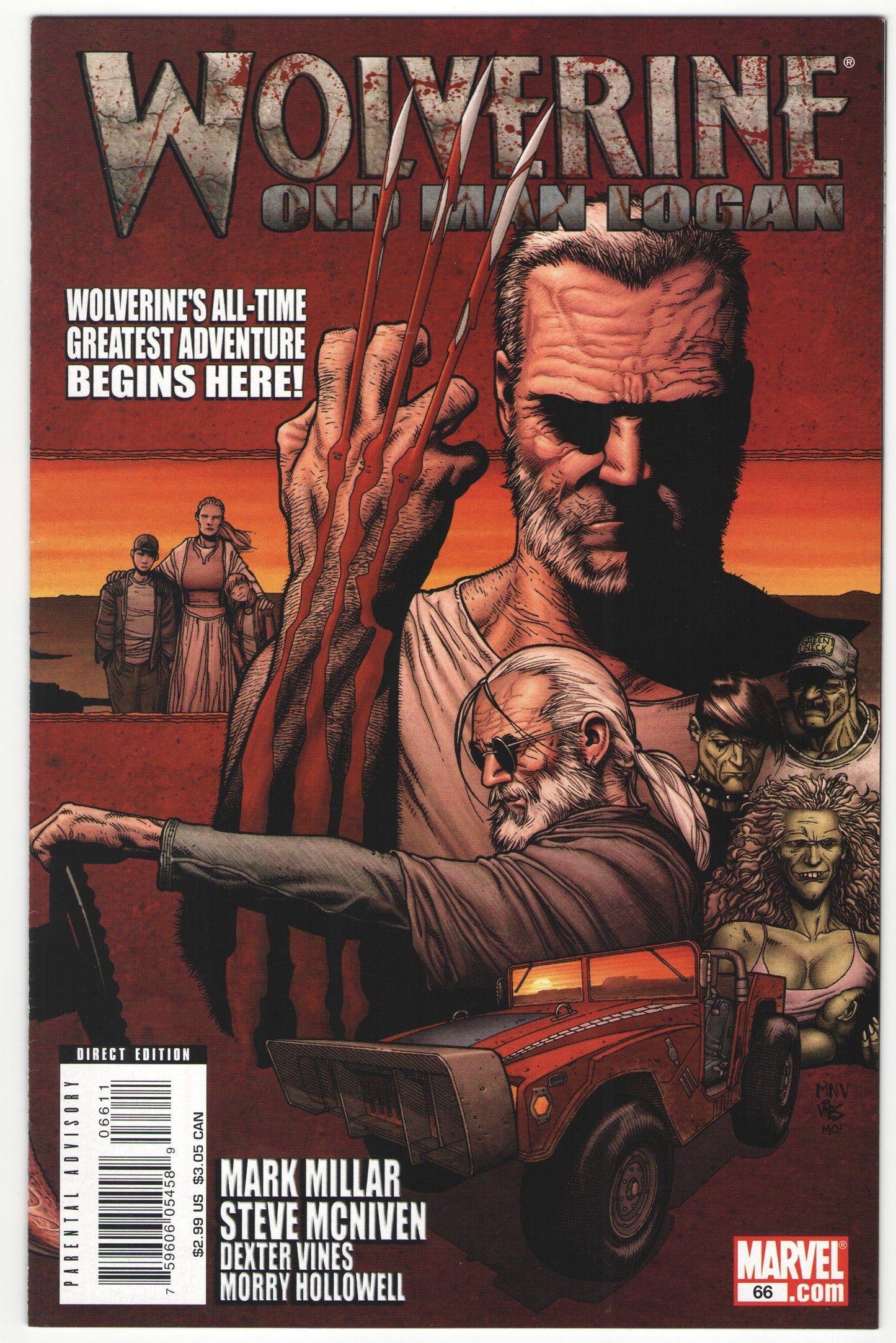 Old Man Logan Complete 8-Chapter Story Arc (2009)